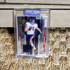 Brian Urlacher Jersey Fusion 2021 Game-Used Swatch Card | Chicago Bears | Rookie